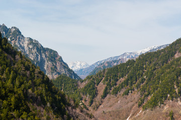 Tateyama Kurobe Alpine Route and Beautiful landscape