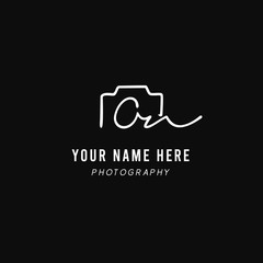 On Initial Signature Photography Logo