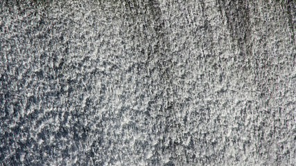 Waterfall. Jets of falling water