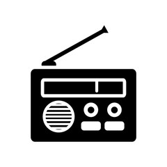 radio icon vector template