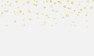 gold star background. beautiful. Vector illustration template banners.