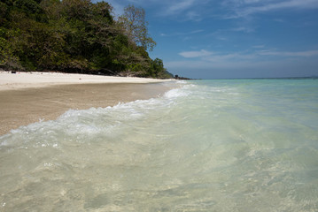 the beach in Myanmar 
