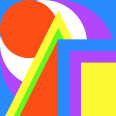 abstract background with arrows and place for text