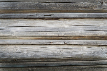 Fototapeta premium Wood texture, wooden background of gray old boards.