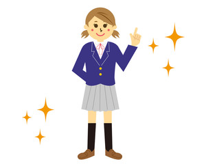 生徒　学生　女子高生　女子学生