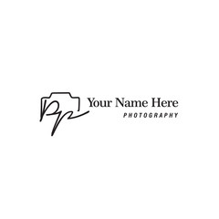 Pp Initial Signature Photography Logo