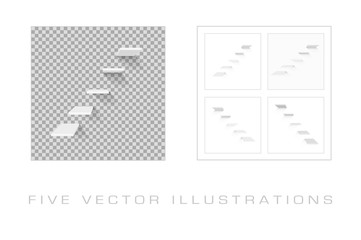 Empty shelfs for exhibit