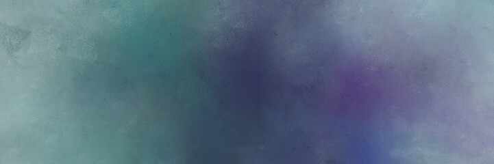 dim gray and dark gray colored vintage abstract painted background with space for text or image. can be used as horizontal background texture