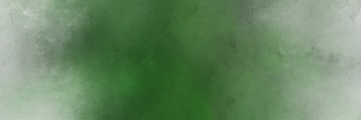 dark olive green, ash gray and dark sea green color background with space for text or image. vintage texture, distressed old textured painted design. can be used as horizontal background texture