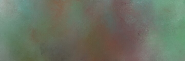 abstract painting background texture with dim gray, dark sea green and light slate gray colors and space for text or image. can be used as horizontal header or banner orientation