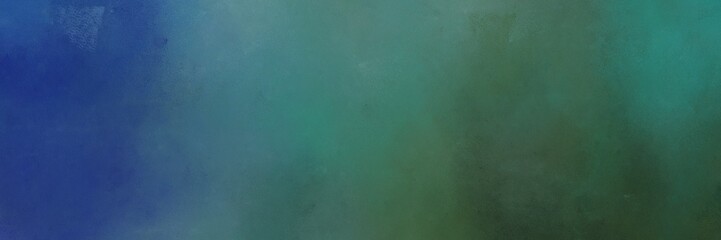 vintage texture, distressed old textured painted design with teal blue and dark slate gray colors. background with space for text or image. can be used as header or banner