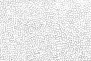 Concrete wall with decorative small stone texture white grey light bright seamless patterns background