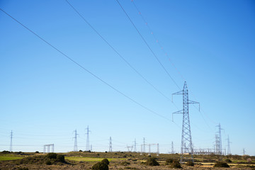 Electrical substation and power line