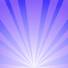 Sunlight rays background. Purple color burst background. Vector illustration.
