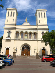 Fototapeta na wymiar St. Petersburg, Russia: Anglican Church fa√ßade