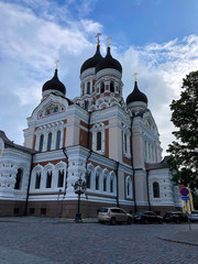 Tallinn Old Town, Estonia : Alexander Nevsky Cathedral an orthodox cathedral