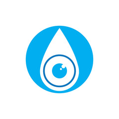 Water drop Logo Template vector illustration design