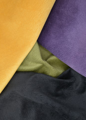 close-up colored fabric texture  background