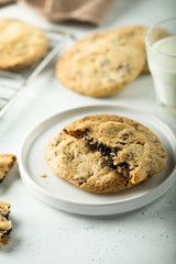 Traditional homemade chocolate chip cookies