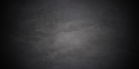 dark grey concrete and black gradient with border black, gray dark texture cement wall and black gradient frame,  Black tone wall, Dark wall with copy space, Dark old and aged surface