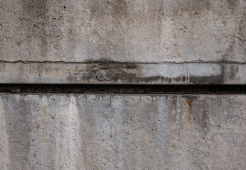 Concrete Fence Plates Surface