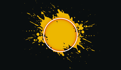 abstract background with circles vector