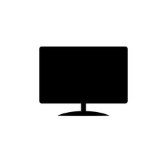 Vector illustration, monitor icon design