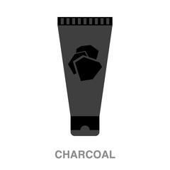 Obraz premium charcoal flat icon on white transparent background. You can be used black ant icon for several purposes. 
