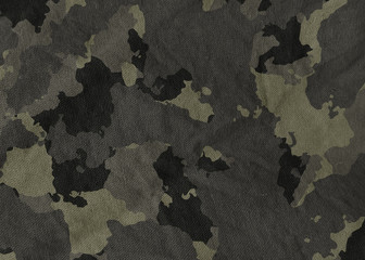Camouflage cloth texture. Abstract background and texture for design. © Cornflowerz