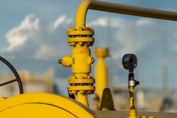 valve in the LNG gas transmission system