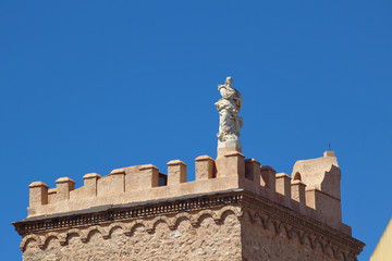 Fototapeta na wymiar Torre de los Caballos, Bolnuevo, Murcia, España