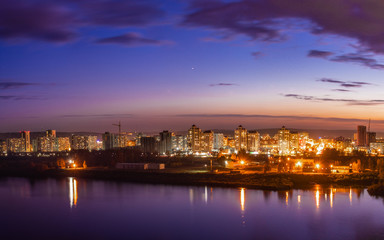 view of the city of Novokuznetsk