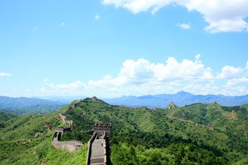 The Great Wall is in China.