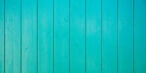 Fototapeta na wymiar green wooden texture background vertical planks wood