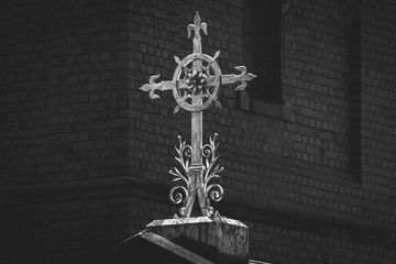cross in church