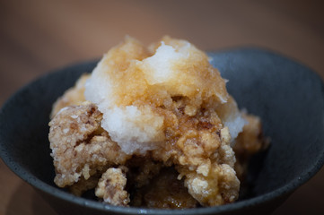 おろしポン酢のからあげ