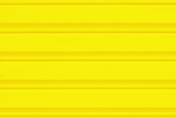 Horizontal line texture metal sheet yellow colour. Graphic resource. Copy space for text.