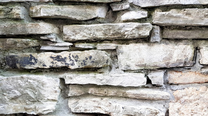 Stone wall texture background.
