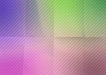 Colorful crumpled diagonal striped paper.