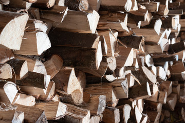 Brennholz Lager 