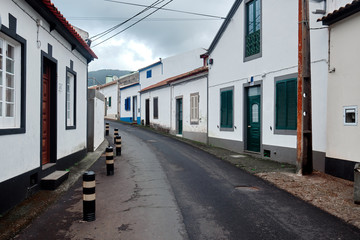 Houses in Furnas. Azores, Portugal.