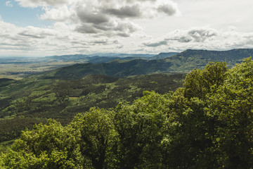 Alsace, Strasbourg, France. Beautiful landscape of the Alsace region in Europe.