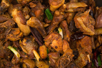 Delicious fried chicken