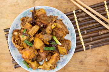 Delicious fried chicken