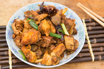 Delicious fried chicken