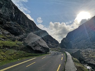 road in mountains, Ireland