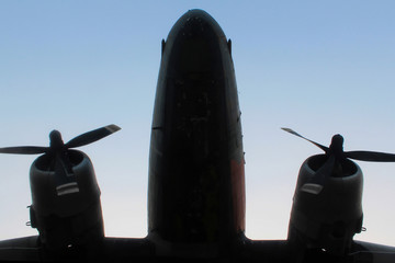 The ancient fighter plane