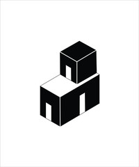 home flat icon,vector best home flat design icon.