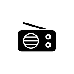 Vector illustration, radio icon design