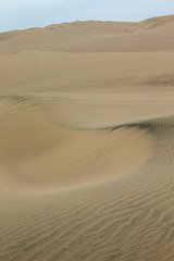 Huacachina Peru. Desert. Dunes. Sand. 